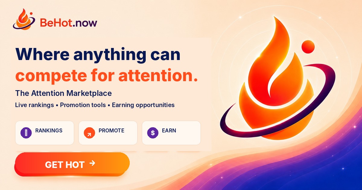 BeHot - Where anything can compete for attention